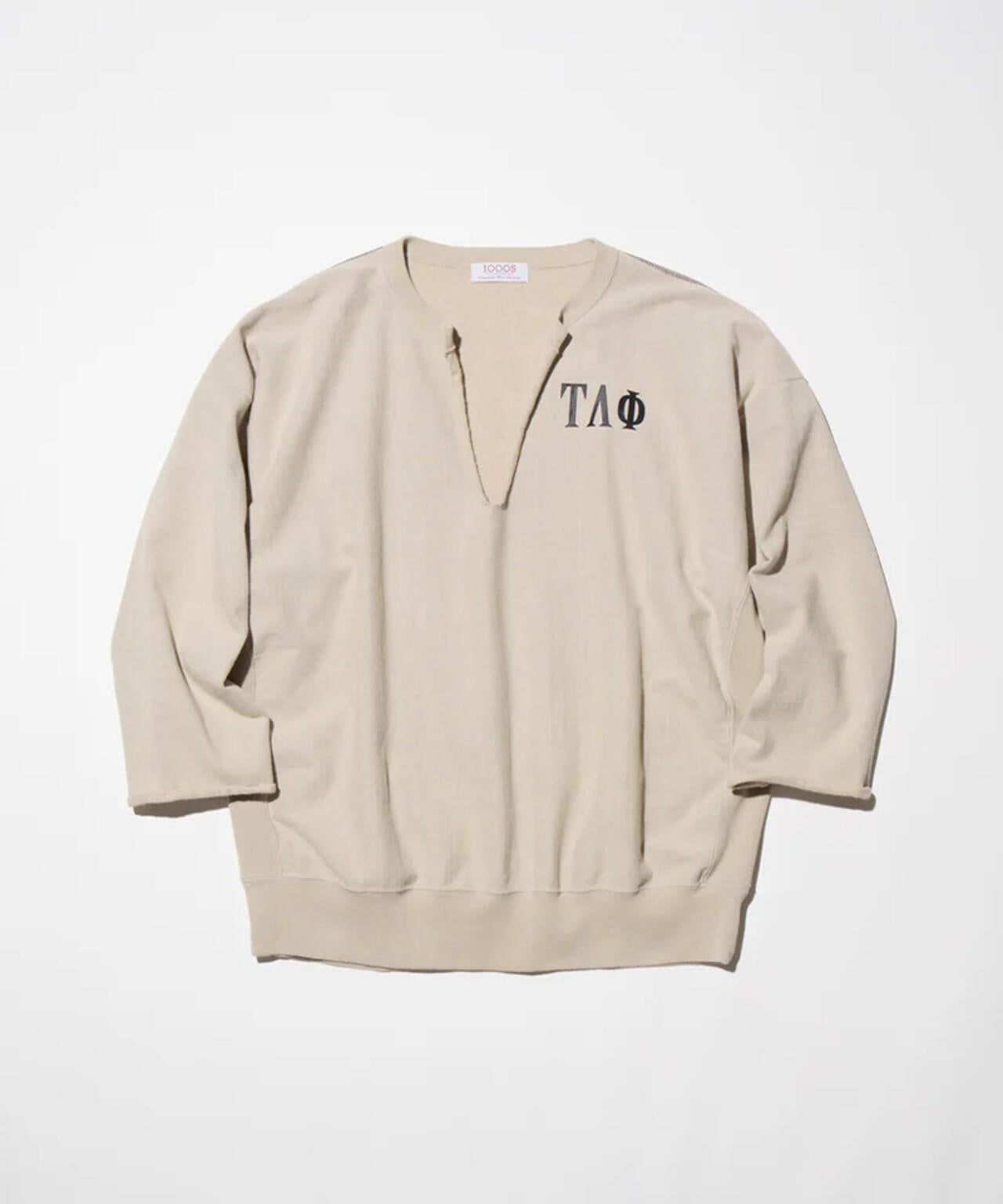 THOUSANDS/サウザンズ/FADED SLITNECK RW SWEAT