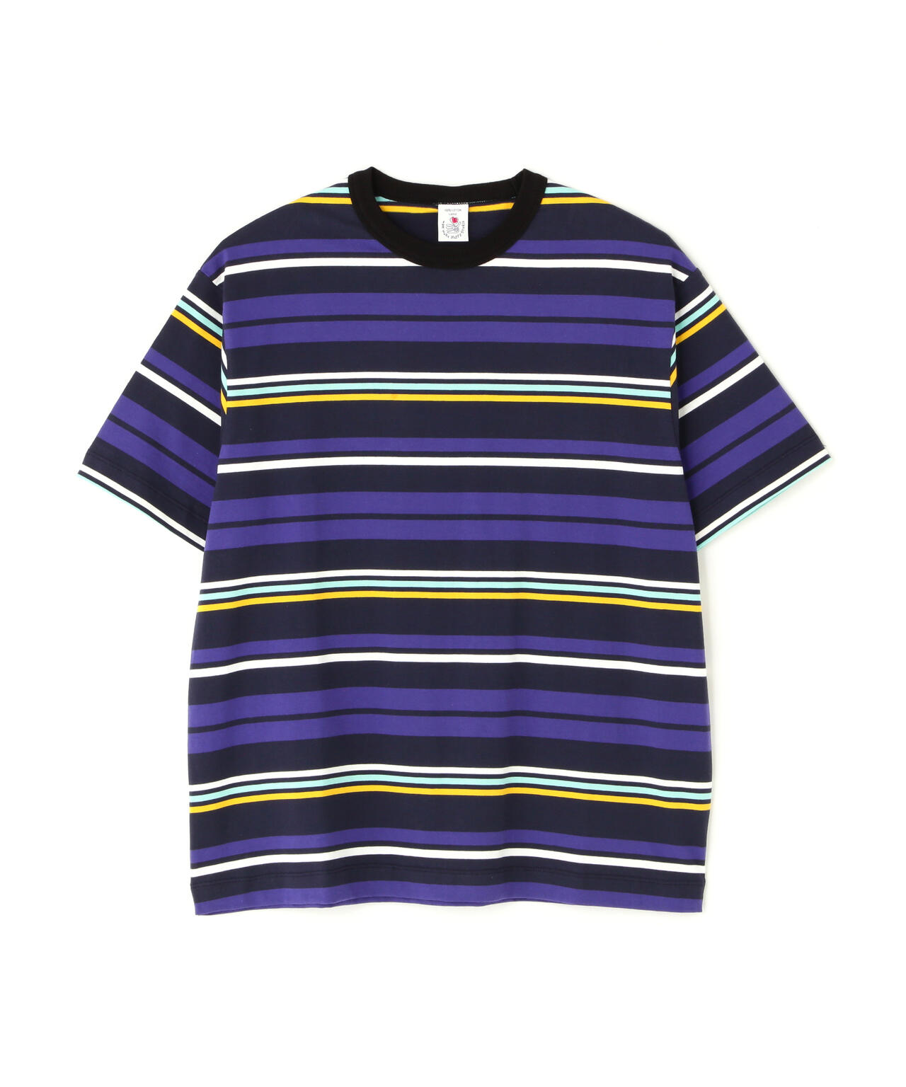 The Make Happy Studio/ザメイクハッピーストゥディオ/BORDER CREWNECK TEE