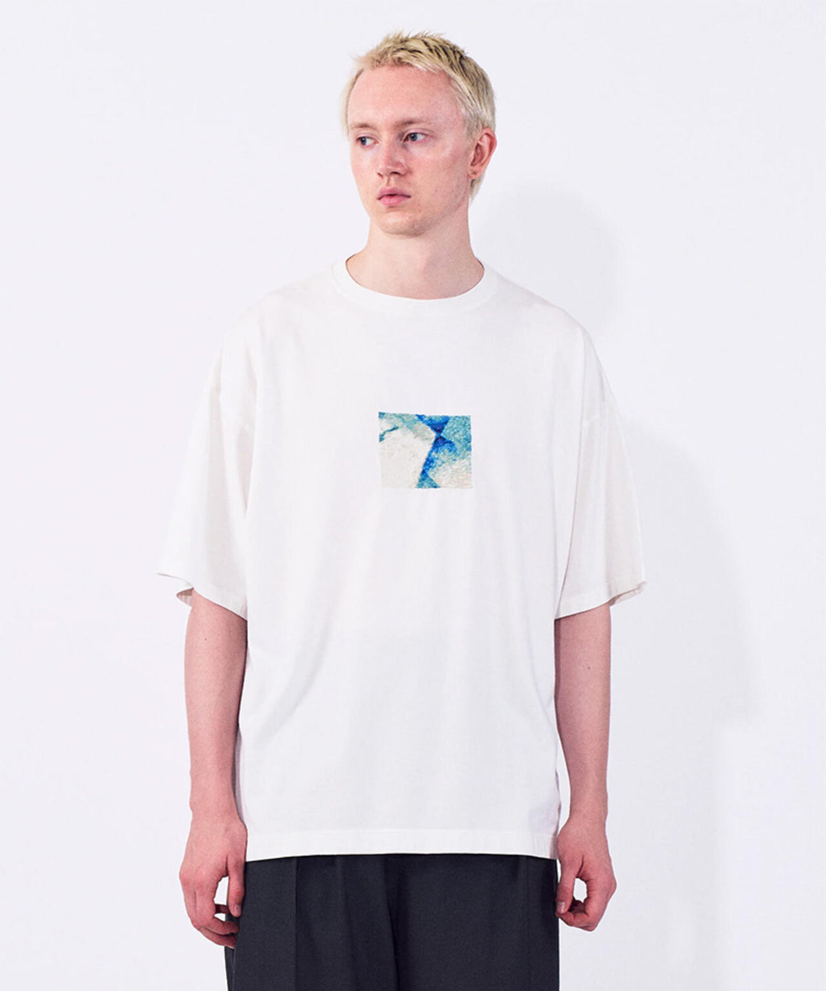 YOKE/ヨーク/Abstract Embroited T-shirt/YK26SS01230CS