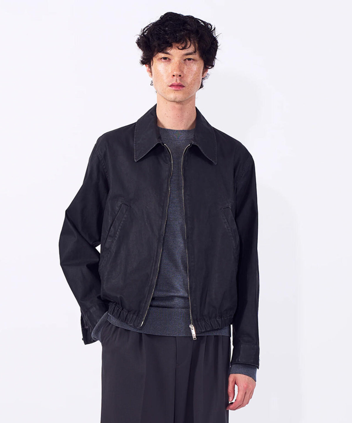 YOKE/ヨーク/Coating Cotton Drizzier Jacket/YK26SS01183B