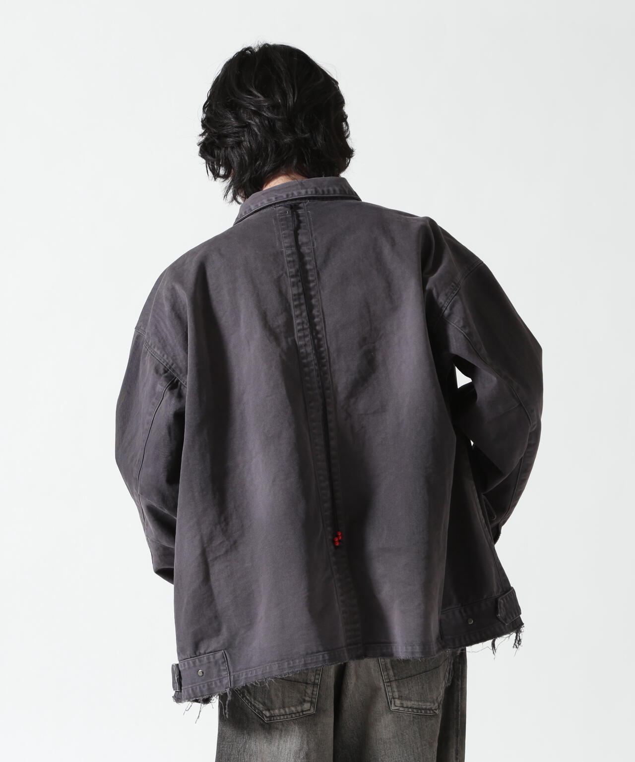 ANCELLM/アンセルム/HIGHCOUNT DRILL AGING JACKET/ANC-JK80