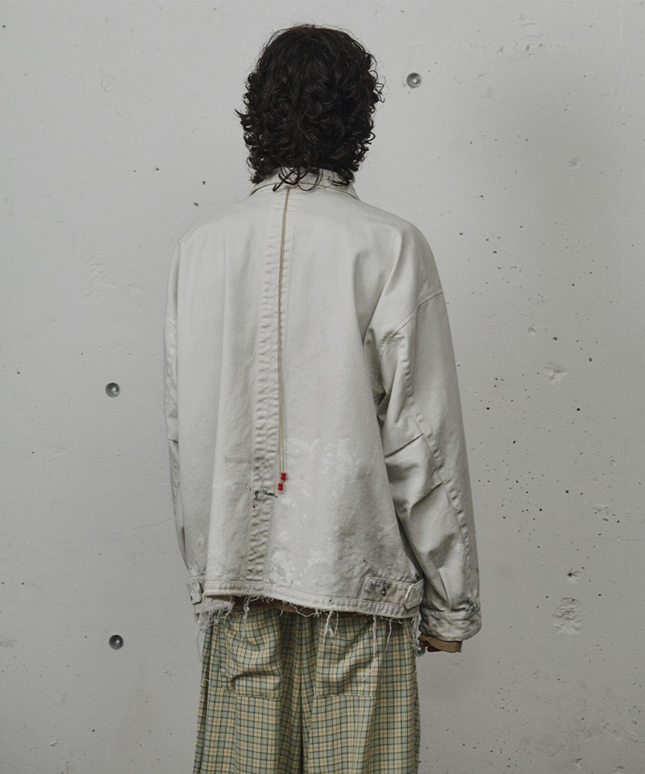 ANCELLM/アンセルム/HIGHCOUNT DRILL AGING JACKET/ANC-JK80