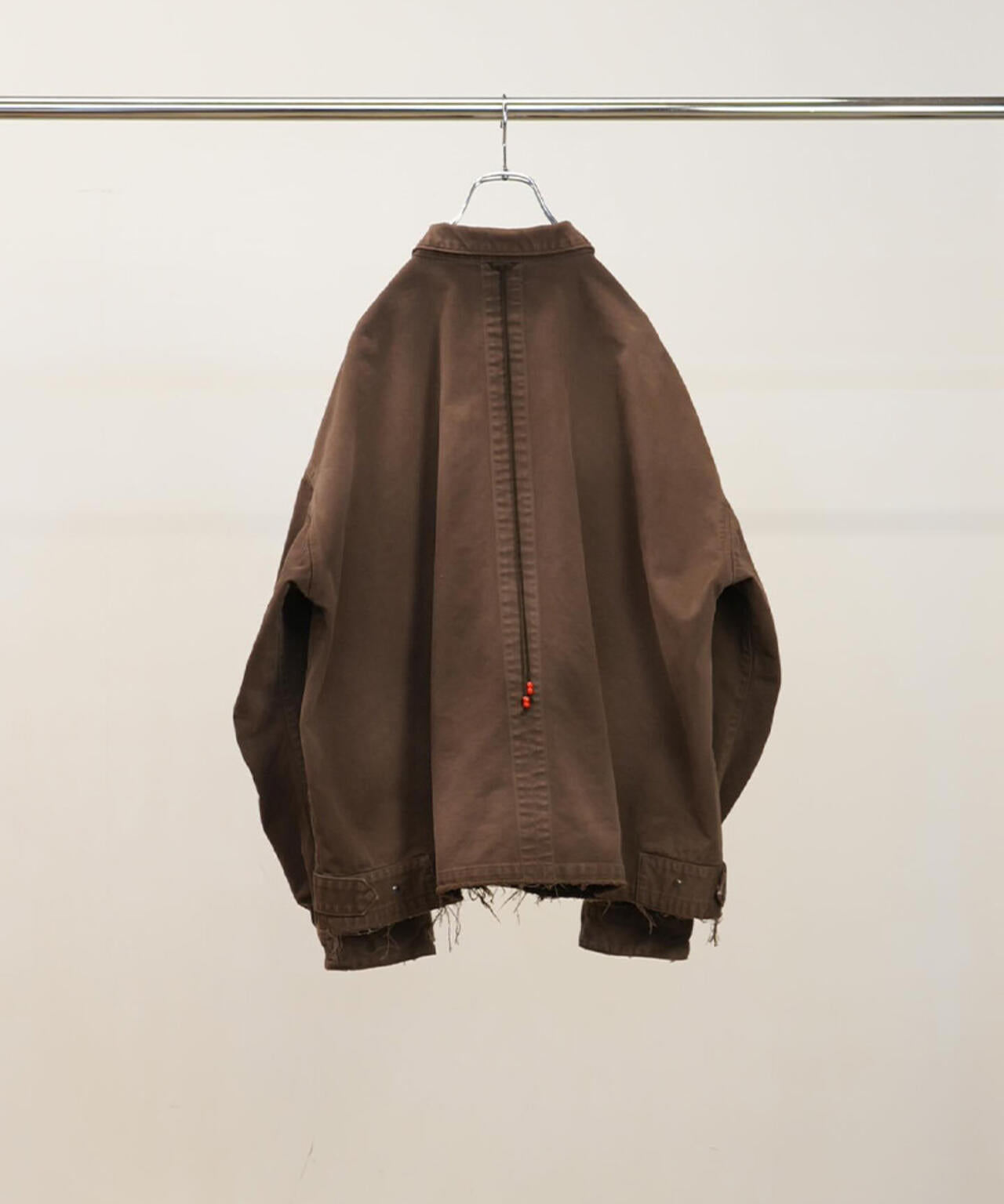 ANCELLM/アンセルム/HIGHCOUNT DRILL AGING JACKET/ANC-JK80