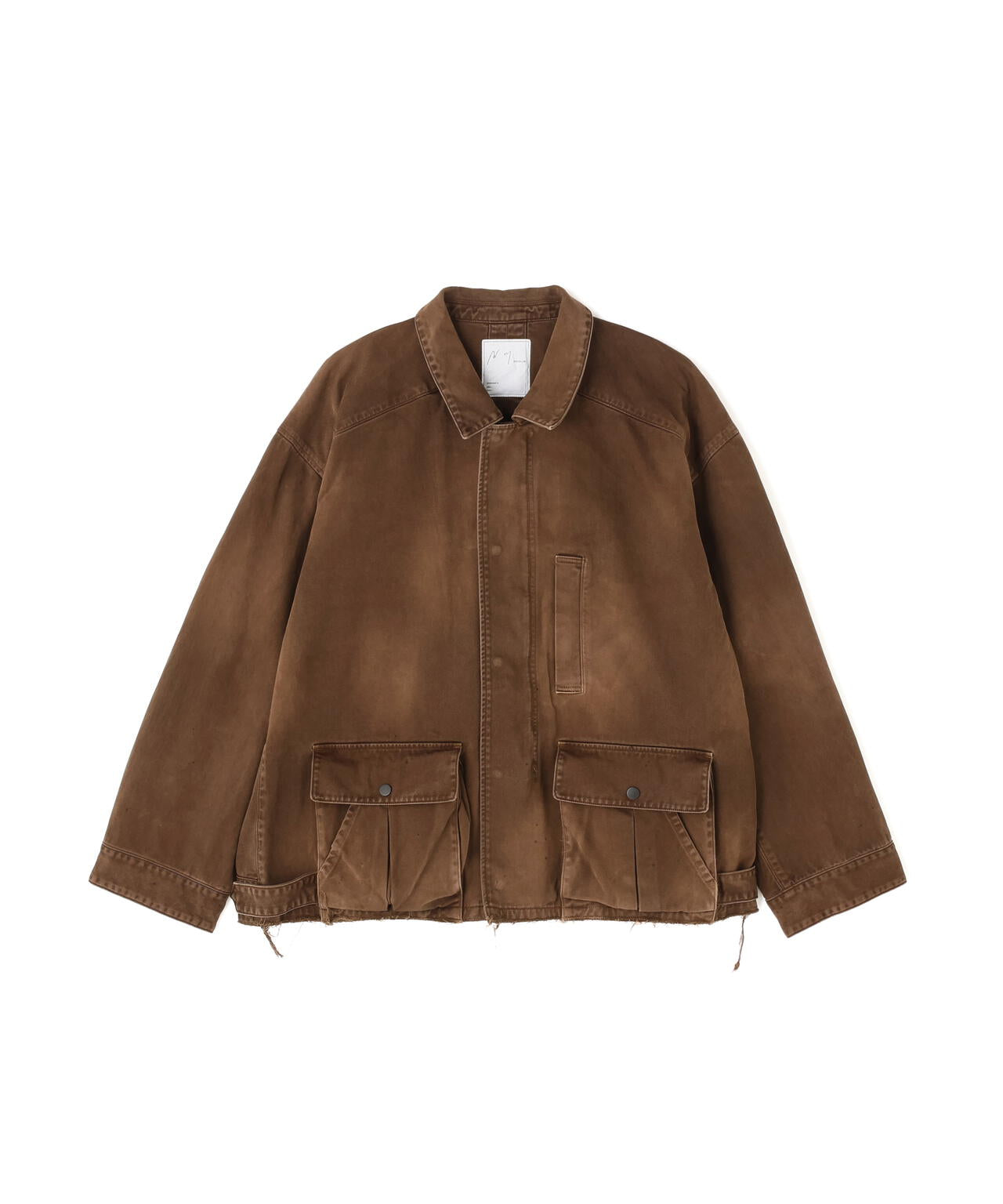 ANCELLM/アンセルム/HIGHCOUNT DRILL AGING JACKET/ANC-JK80