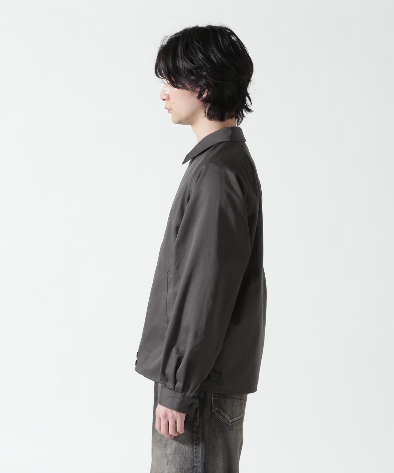 FOUNDOUR/ファウンダ/T/C TWILL ZIP UP BLOUSON