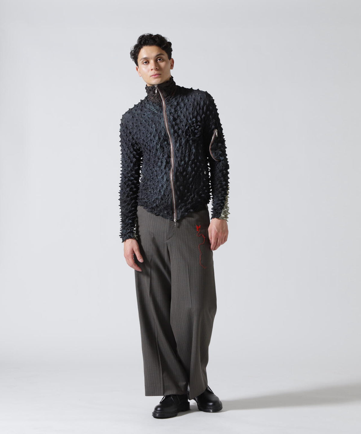 MASU/エムエーエスユー/SPIKY FLIGHT JACKET/M26U6BL002