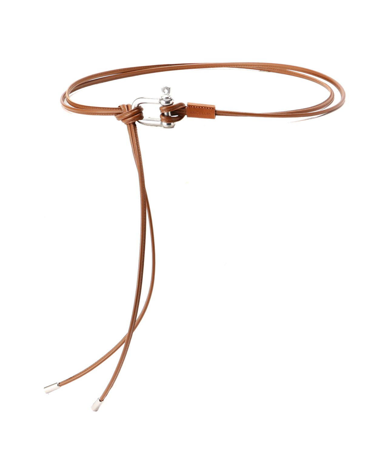 ANCELLM/アンセルム/LEATHER ROPE BELT/ANC-GD12