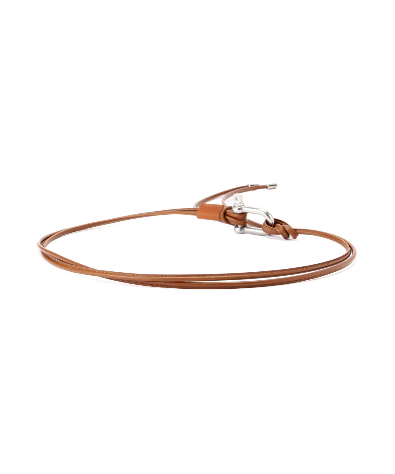ANCELLM/アンセルム/LEATHER ROPE BELT/ANC-GD12