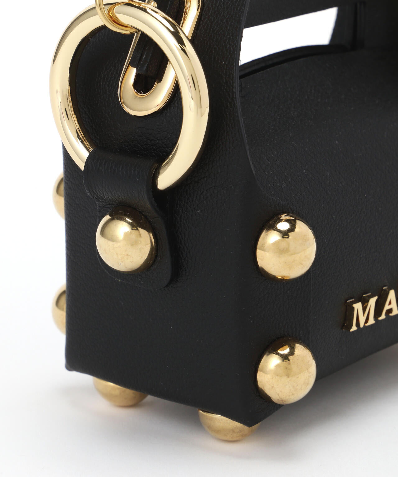 MASU/エムエーエスユー/LEATHER CAKE BAG PETIT/M26U6OJ007