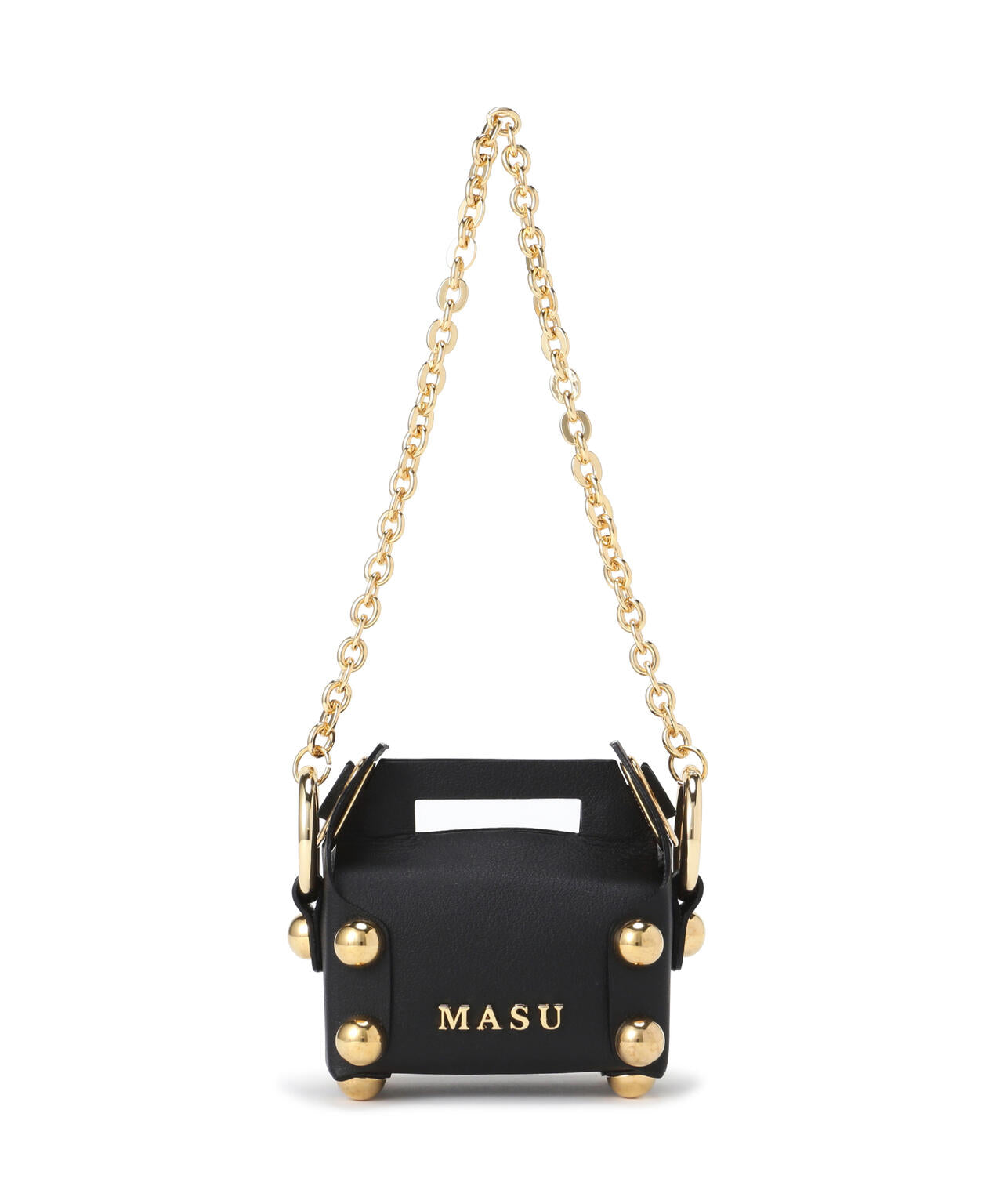 MASU/エムエーエスユー/LEATHER CAKE BAG PETIT/M26U6OJ007