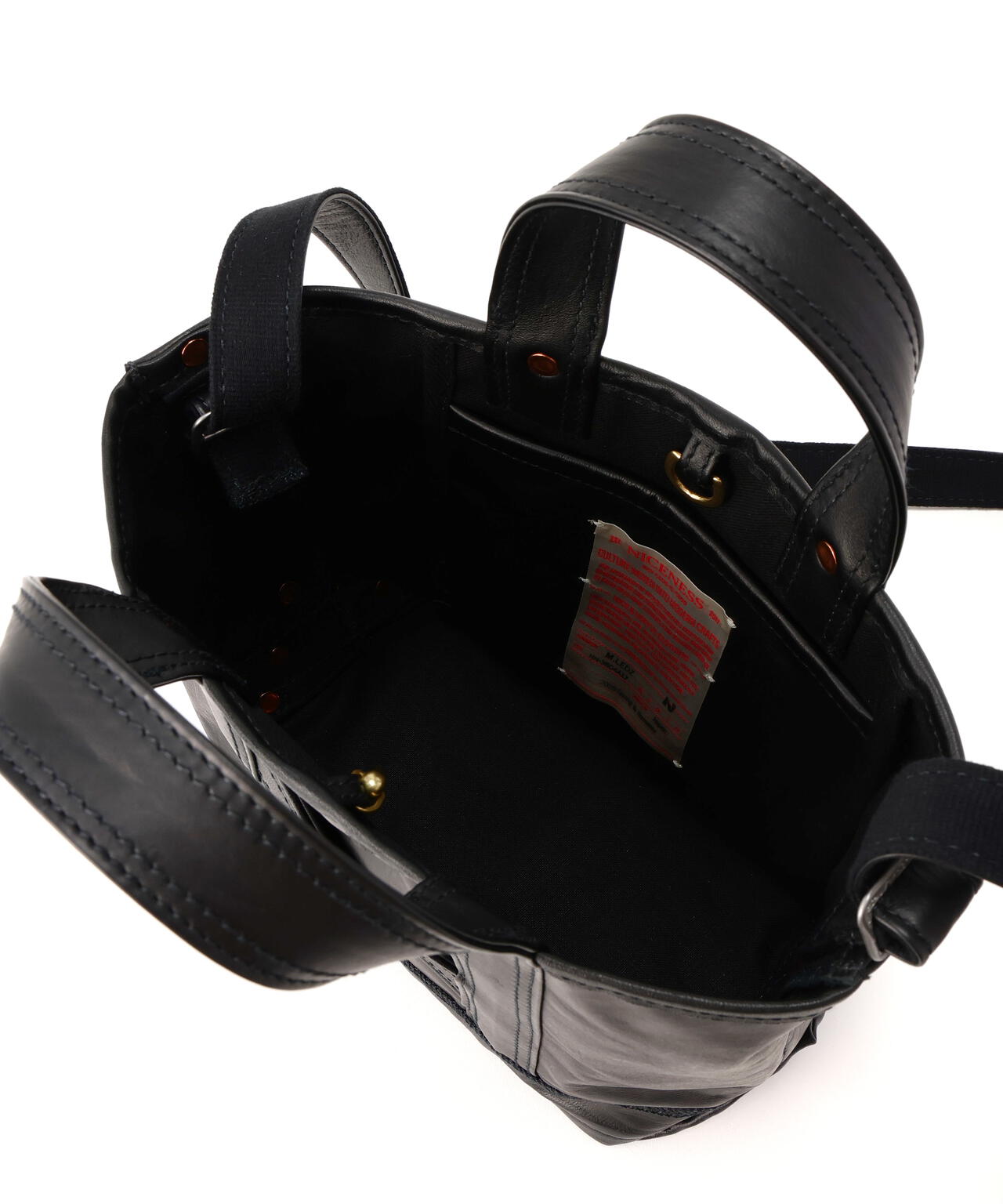 NICENESS/ナイスネス/M/LEDZ/ホースレザーNNショルダートートバッグ/NN-3604A17