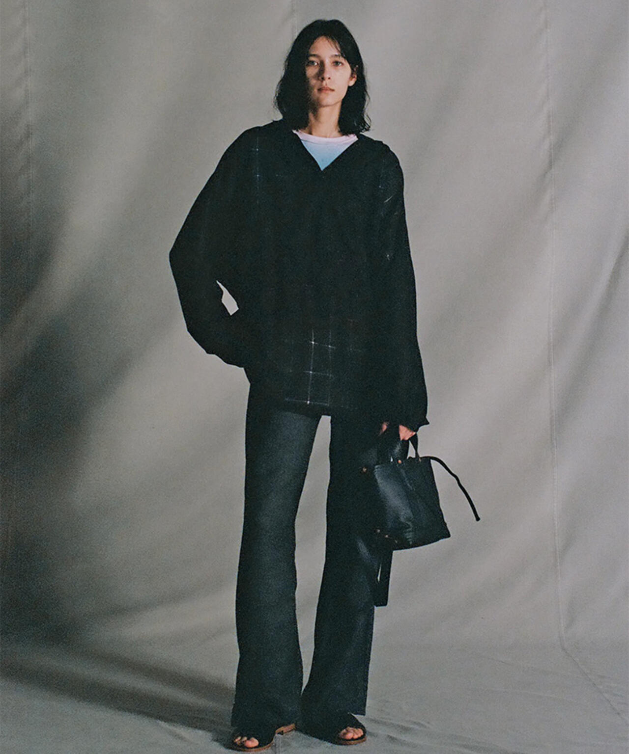 NICENESS/ナイスネス/M/LEDZ/ホースレザーNNショルダートートバッグ/NN-3604A17