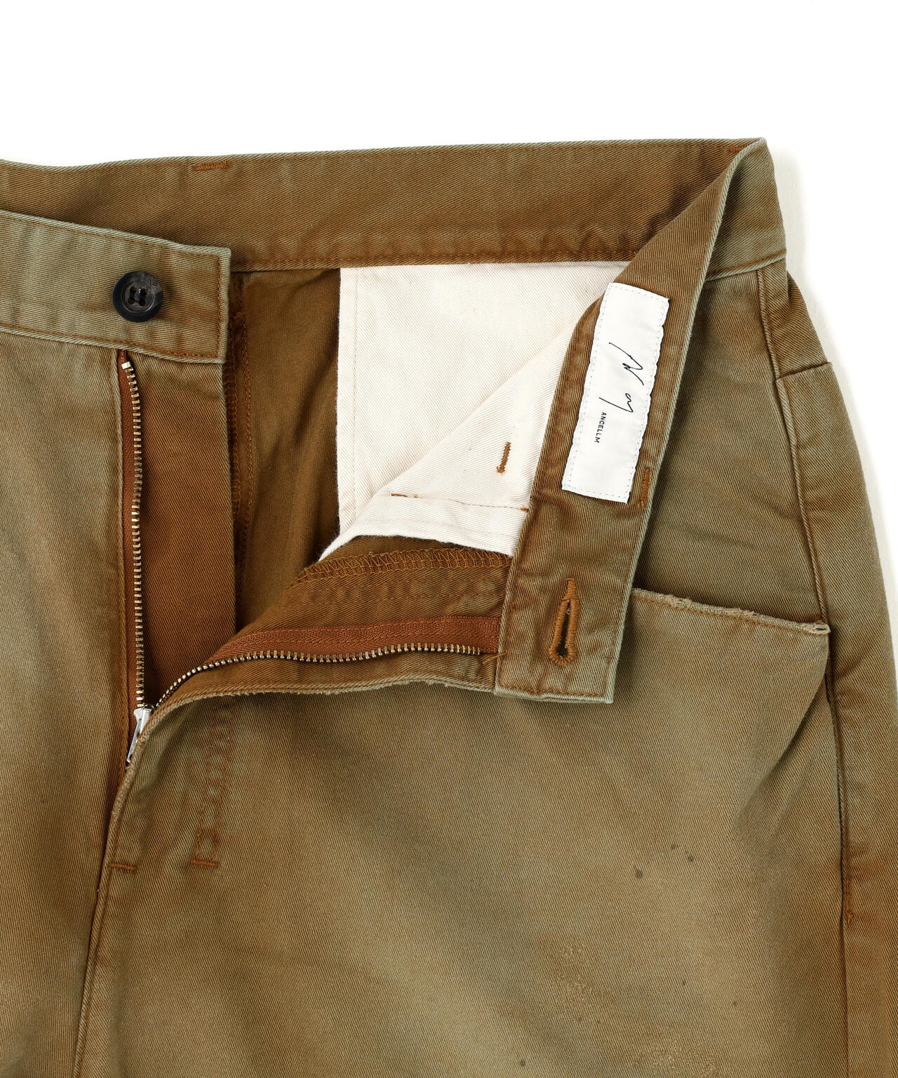 ANCELLM×GARDEN/アンセルム×ガーデン/WIDE CHINO SLACKS EX/ANC-GRD-PT01