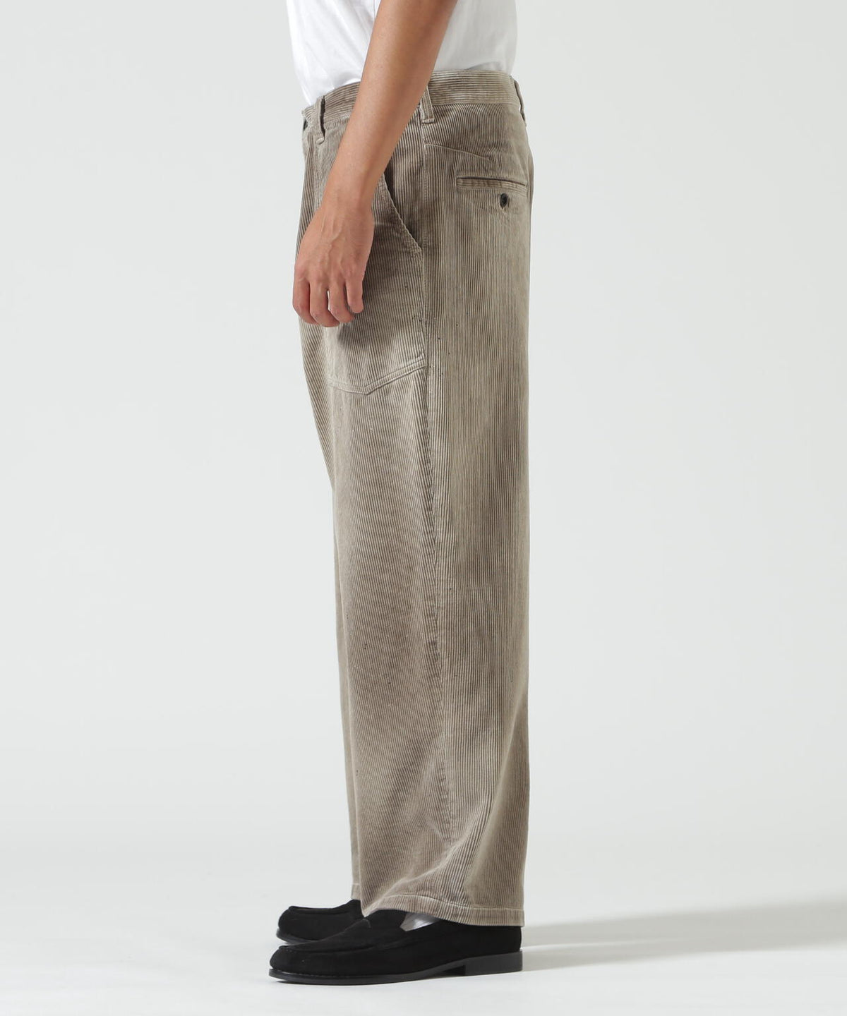 ANCELLM/アンセルム/AGING CORDUROY BAKER PANTS/ANC-PT129