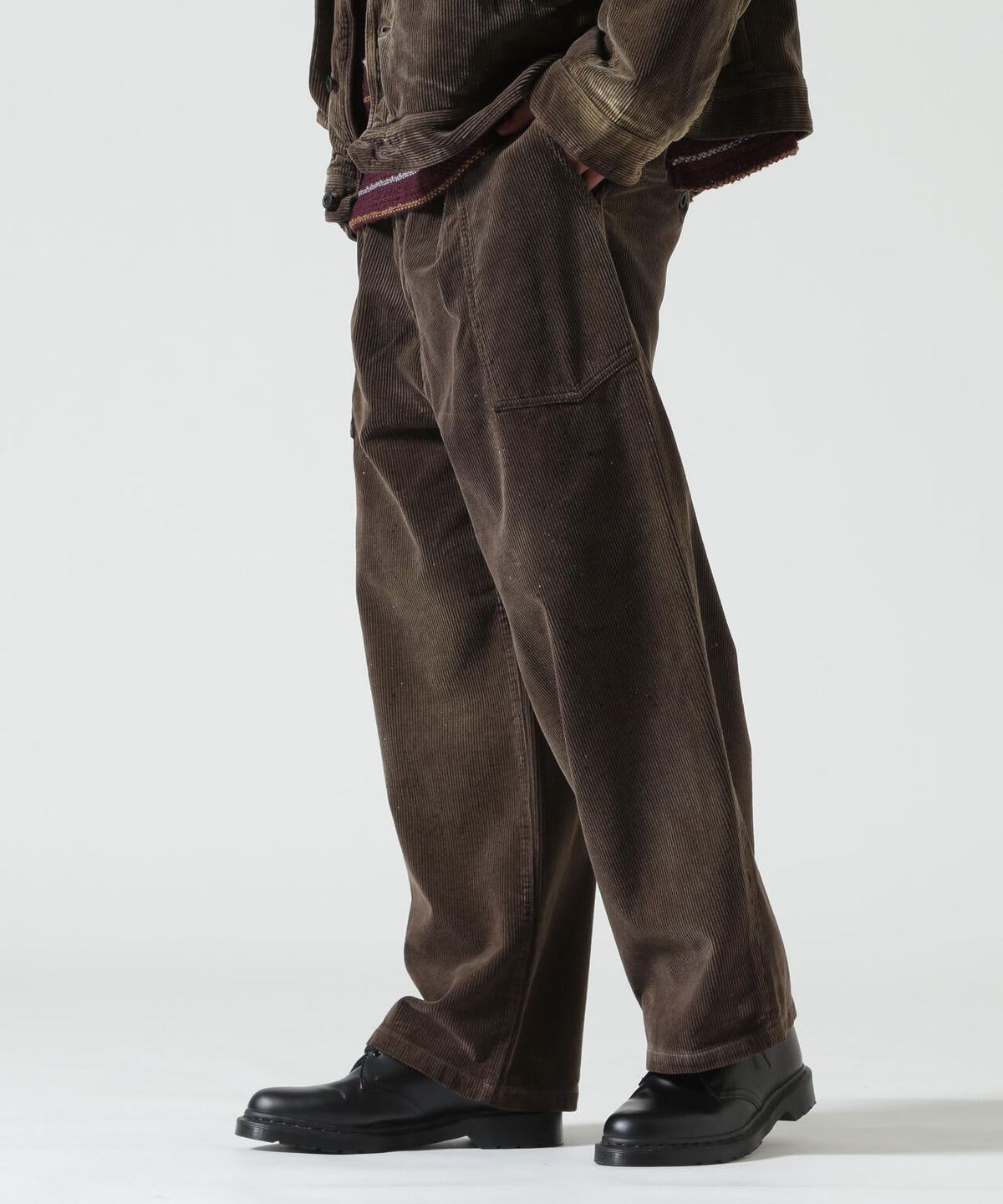 ANCELLM/アンセルム/AGING CORDUROY BAKER PANTS/ANC-PT129