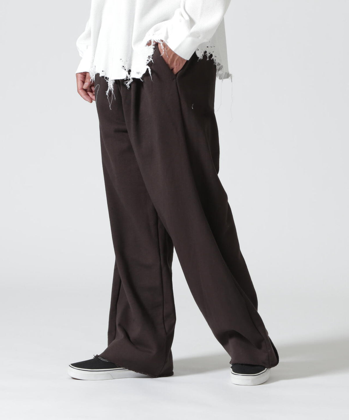 ANCELLM/アンセルムSWEAT SLACKS/ANC-PT142