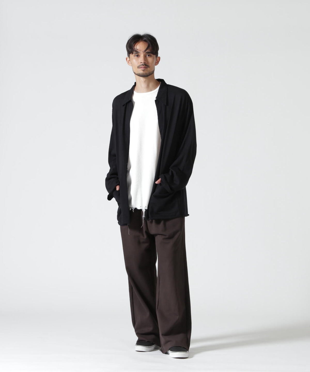 ANCELLM/アンセルムSWEAT SLACKS/ANC-PT142