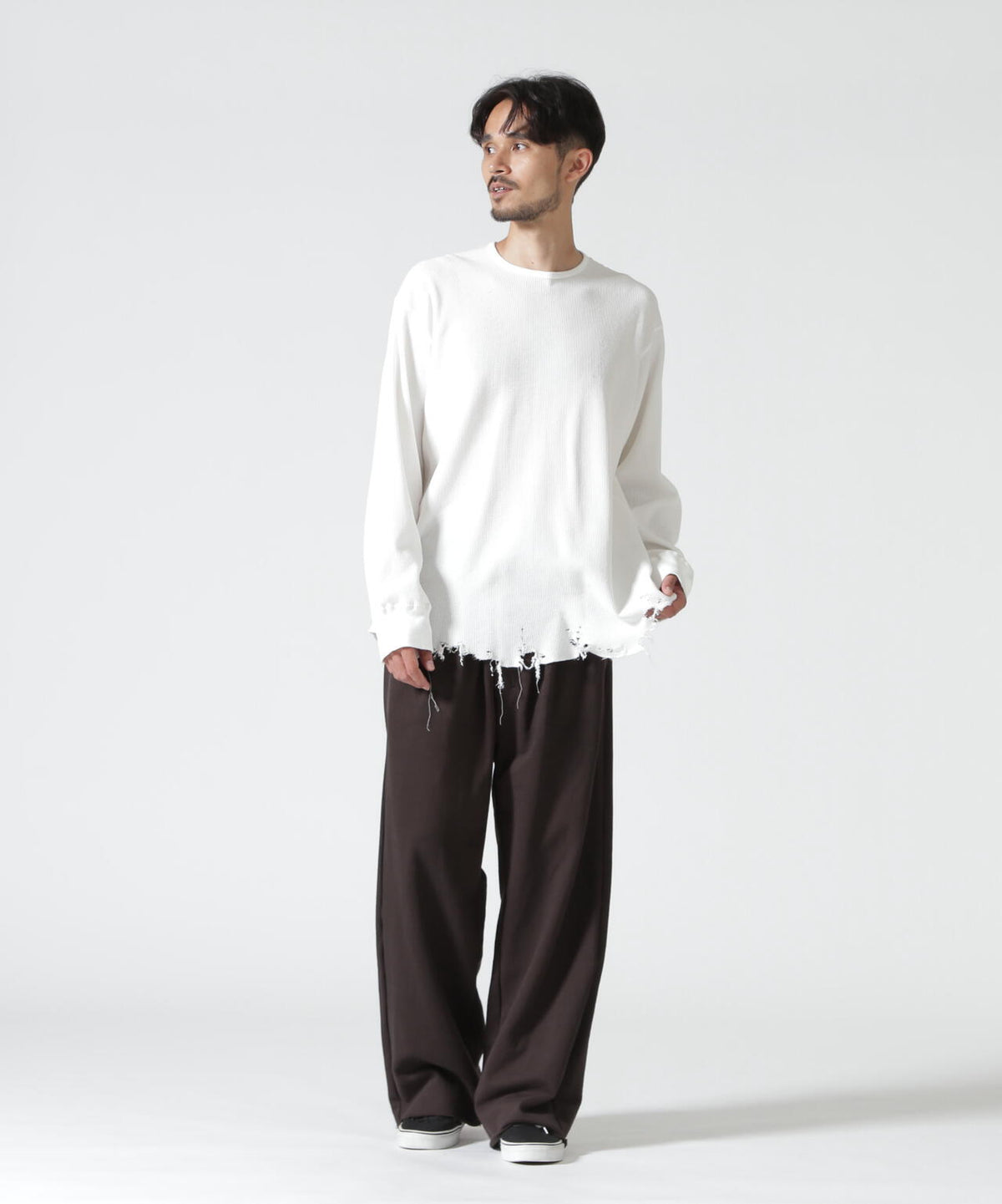 ANCELLM/アンセルムSWEAT SLACKS/ANC-PT142