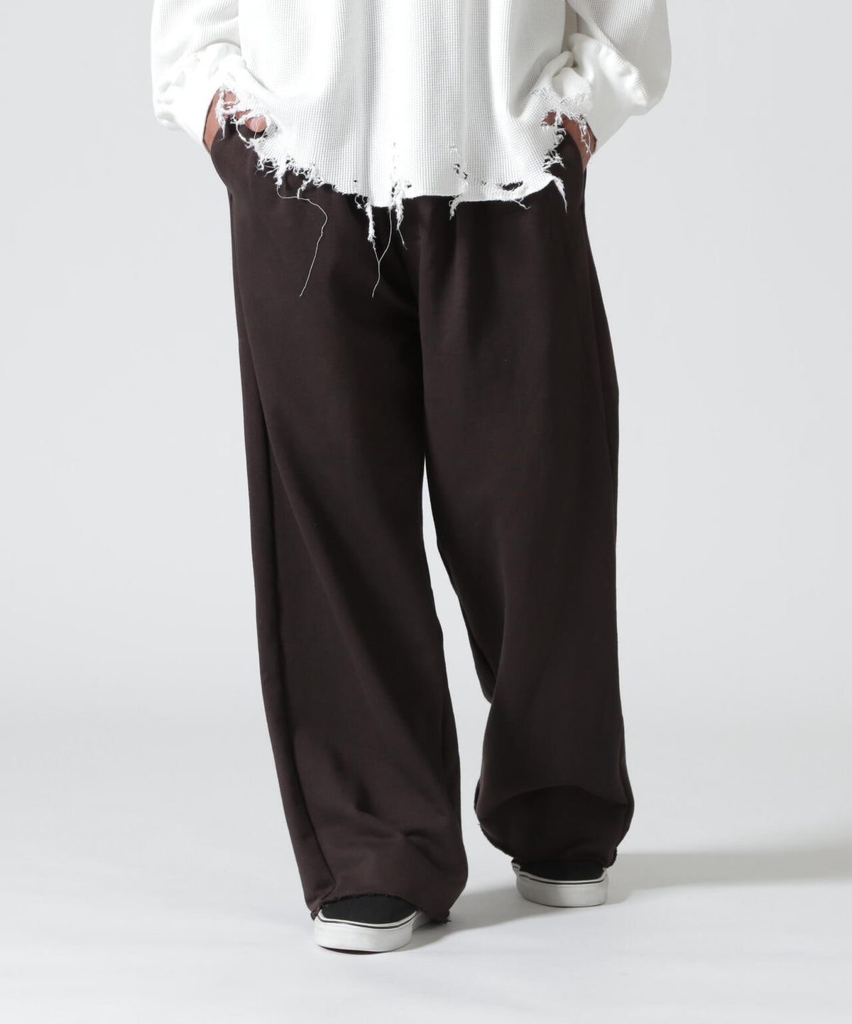 ANCELLM/アンセルムSWEAT SLACKS/ANC-PT142