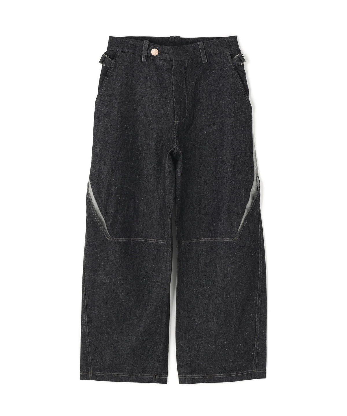 NULLUS/ヌルス/LOW POLY SHIFT DENIM/NUAW26TRO004-BLK
