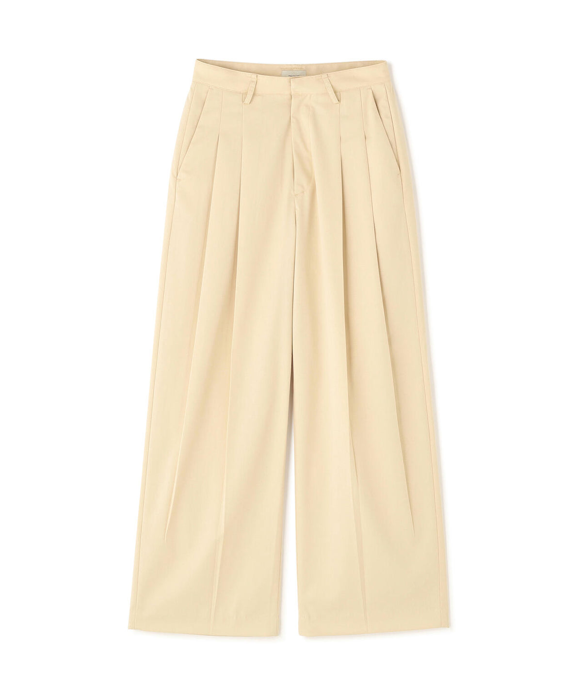 Toironier/トワロニエ/2TUCK WOOL WIDE TROUSERS