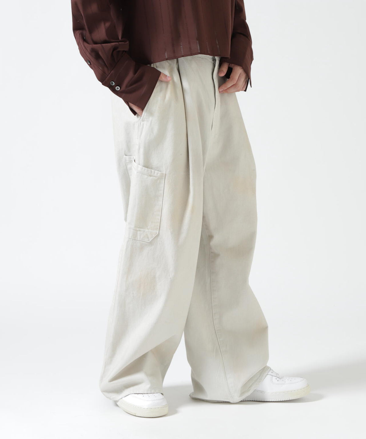 ANCELLM/アンセルム/DENIM PAINTER PANTS/ANC-PT139