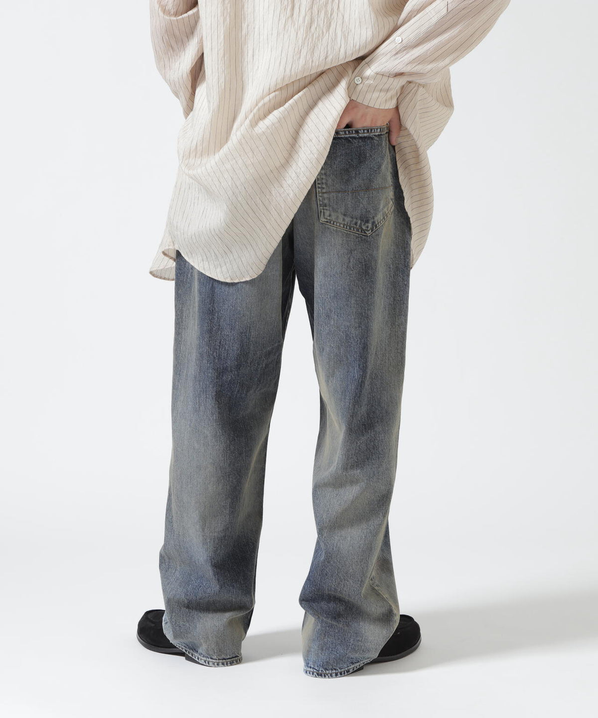 ANCELLM/アンセルム/DENIM PAINTER PANTS/ANC-PT139