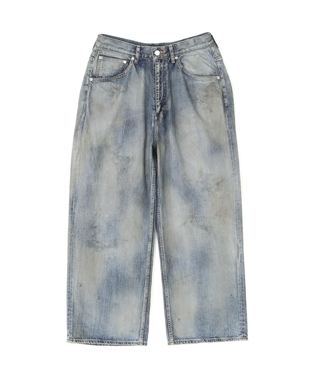 ANCELLM/アンセルム/STRAIGHT WIDE DENIM PANTS/ANC-PT146-A