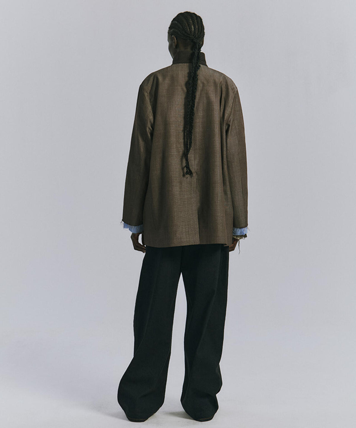 ANCELLM/アンセルム/STRAIGHT WIDE DENIM PANTS OW/ANC-PT146-B
