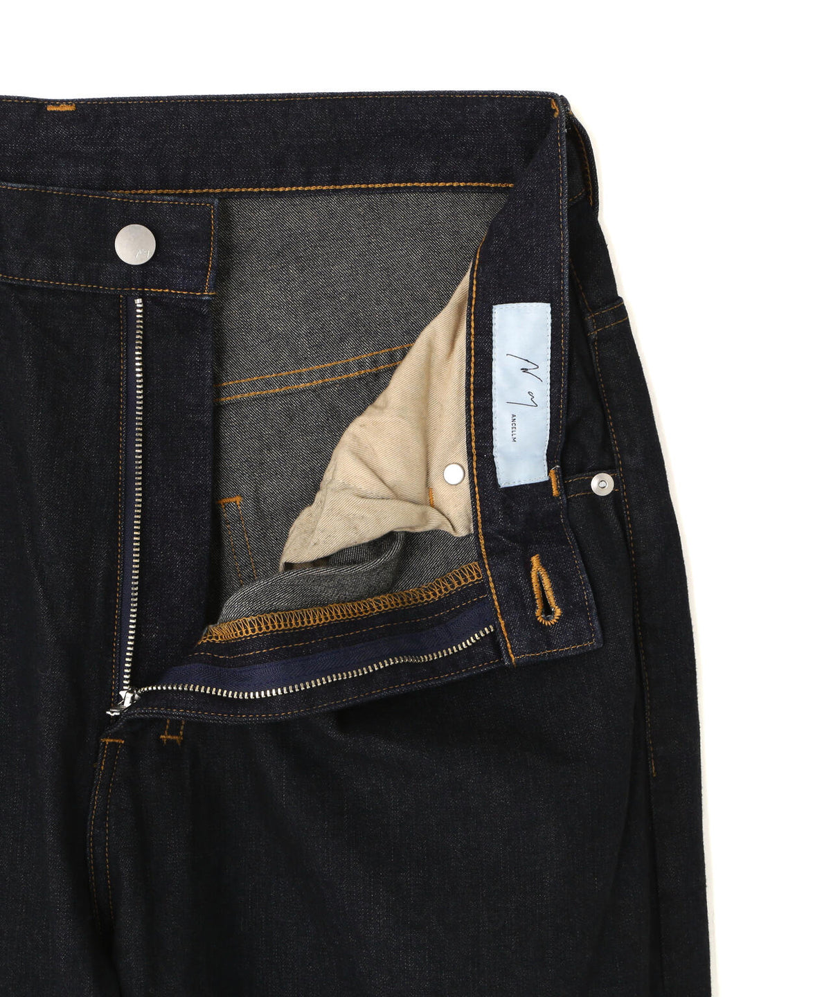 ANCELLM/アンセルム/STRAIGHT WIDE DENIM PANTS OW/ANC-PT146-B