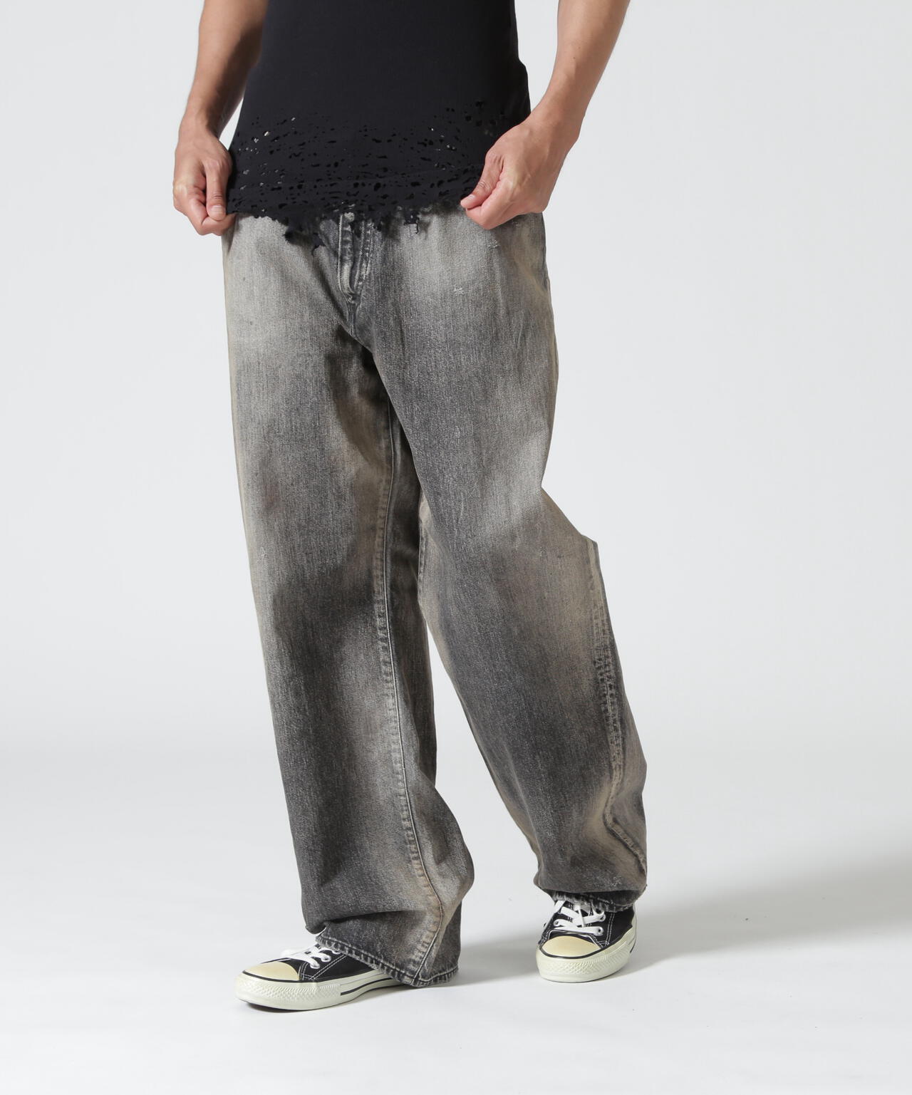 ANCELLM/アンセルム#08 MIDDLE STRAIGHT 5P DENIM/ANC-#08-26AW-A