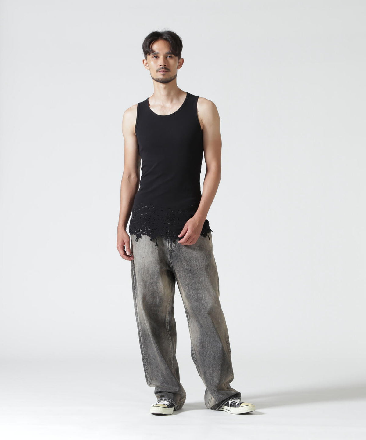 ANCELLM/アンセルム#08 MIDDLE STRAIGHT 5P DENIM/ANC-#08-26AW-A