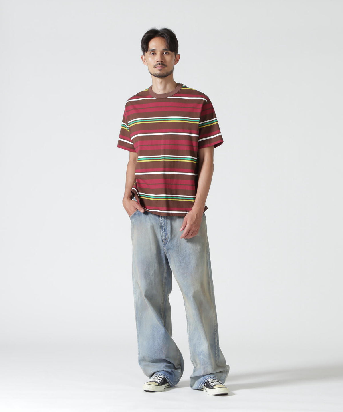 ANCELLM/アンセルム#08 MIDDLE STRAIGHT 5P DENIM/ANC-#08-26AW-A