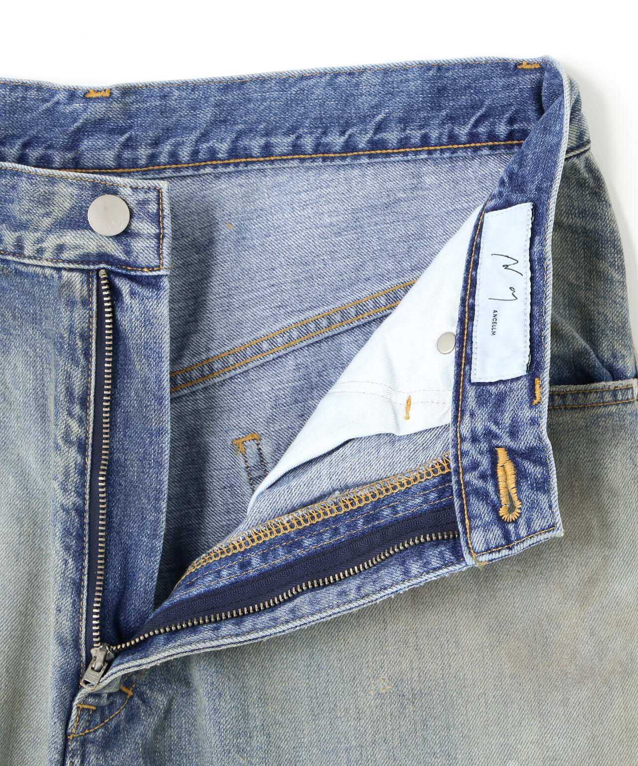 ANCELLM/アンセルム#08 MIDDLE STRAIGHT 5P DENIM/ANC-#08-26AW-A