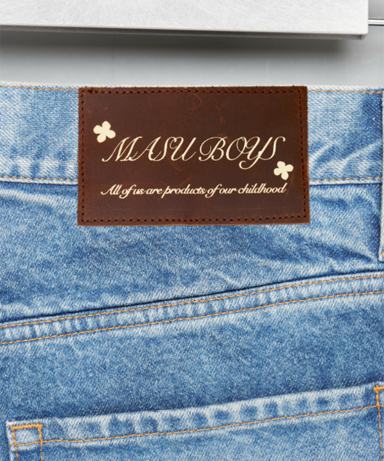 MASU/エムエーエスユー/MB DIAMOND WIDE JEANS/B26H9PL002