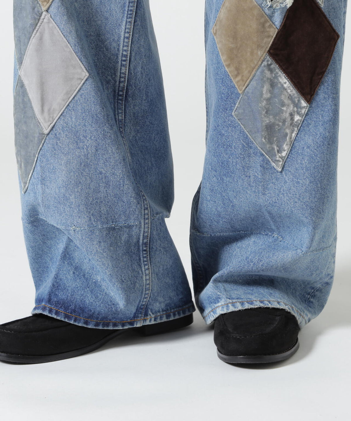 MASU/エムエーエスユー/MB DIAMOND WIDE JEANS/B26H9PL002