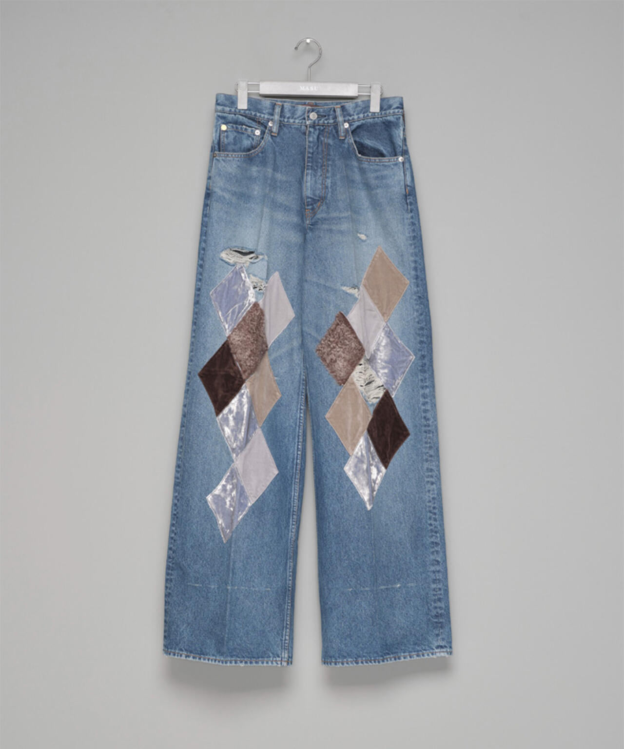 MASU/エムエーエスユー/MB DIAMOND WIDE JEANS/B26H9PL002