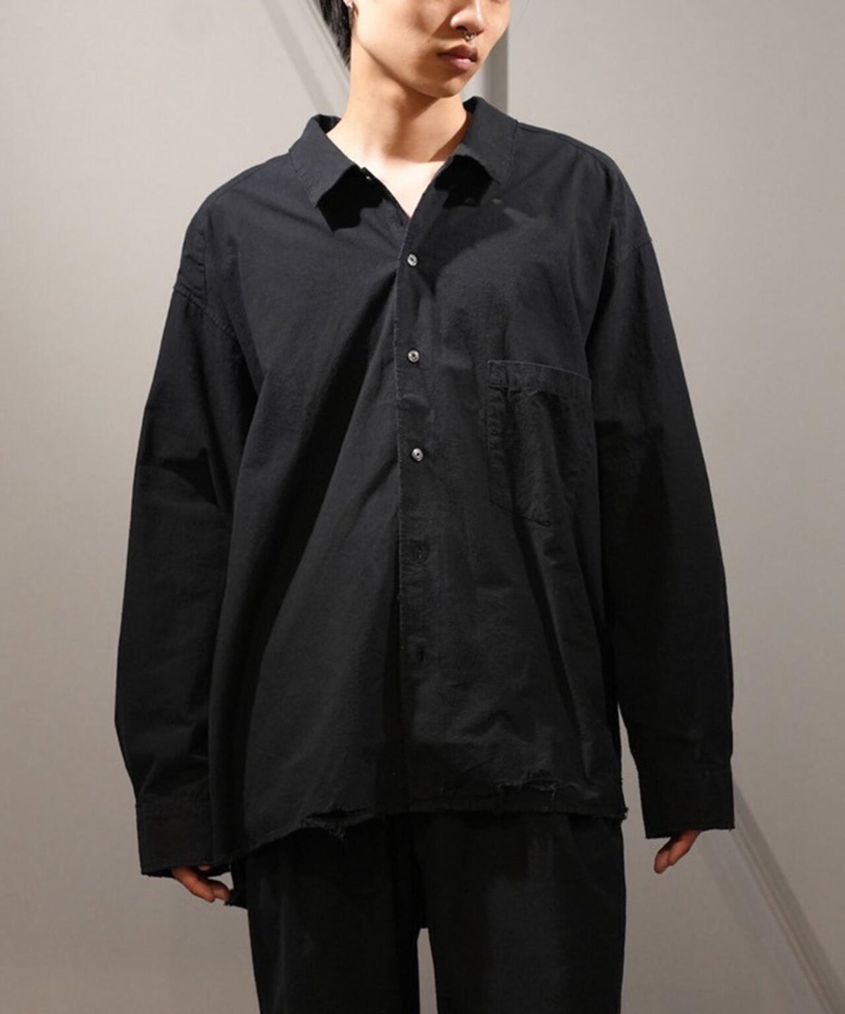 ANCELLM×GARDEN/アンセルム×ガーデン/C/S BOXY SHIRT EX/ANC-GRD-SH01