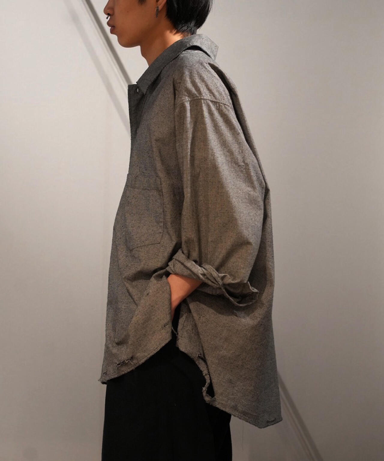 ANCELLM×GARDEN/アンセルム×ガーデン/C/S BOXY SHIRT EX/ANC-GRD-SH01