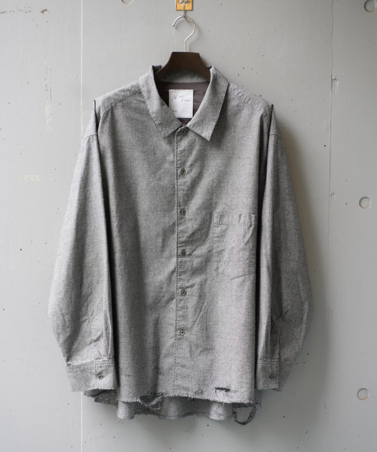 ANCELLM×GARDEN/アンセルム×ガーデン/C/S BOXY SHIRT EX/ANC-GRD-SH01