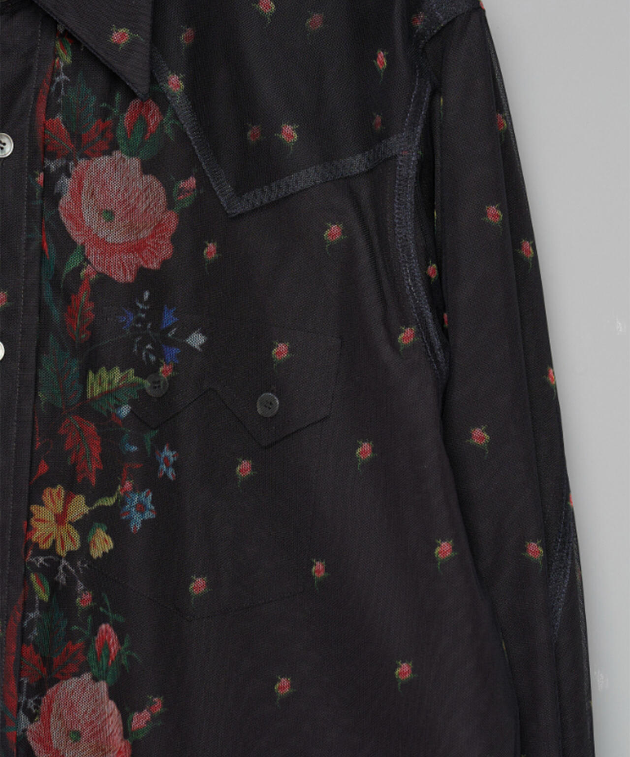 MASU/エムエーエスユー/ROCOCO LAYERED WESTERN SHIRT/M26H9SL003