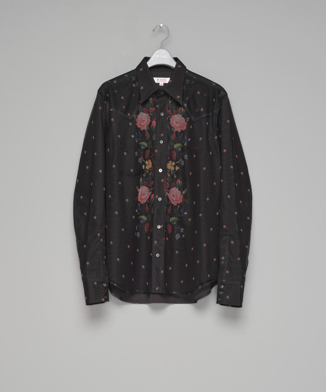 MASU/エムエーエスユー/ROCOCO LAYERED WESTERN SHIRT/M26H9SL003
