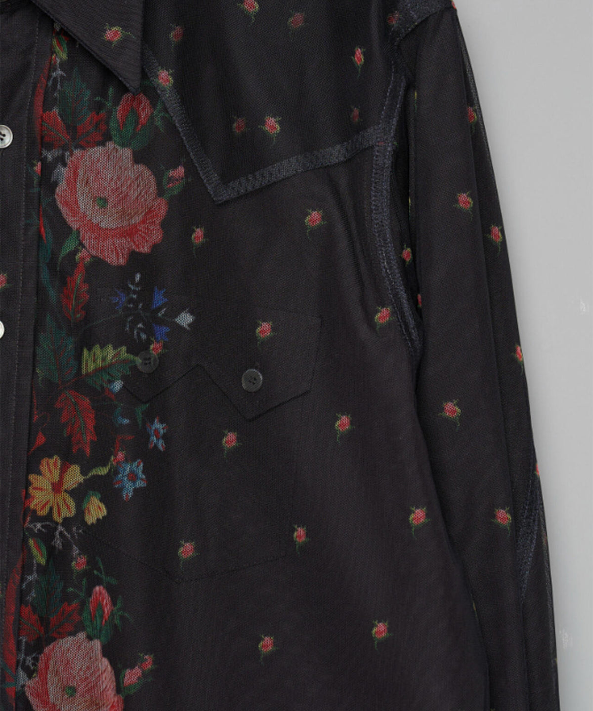 MASU/エムエーエスユー/ROCOCO LAYERED WESTERN SHIRT/M26H9SL003