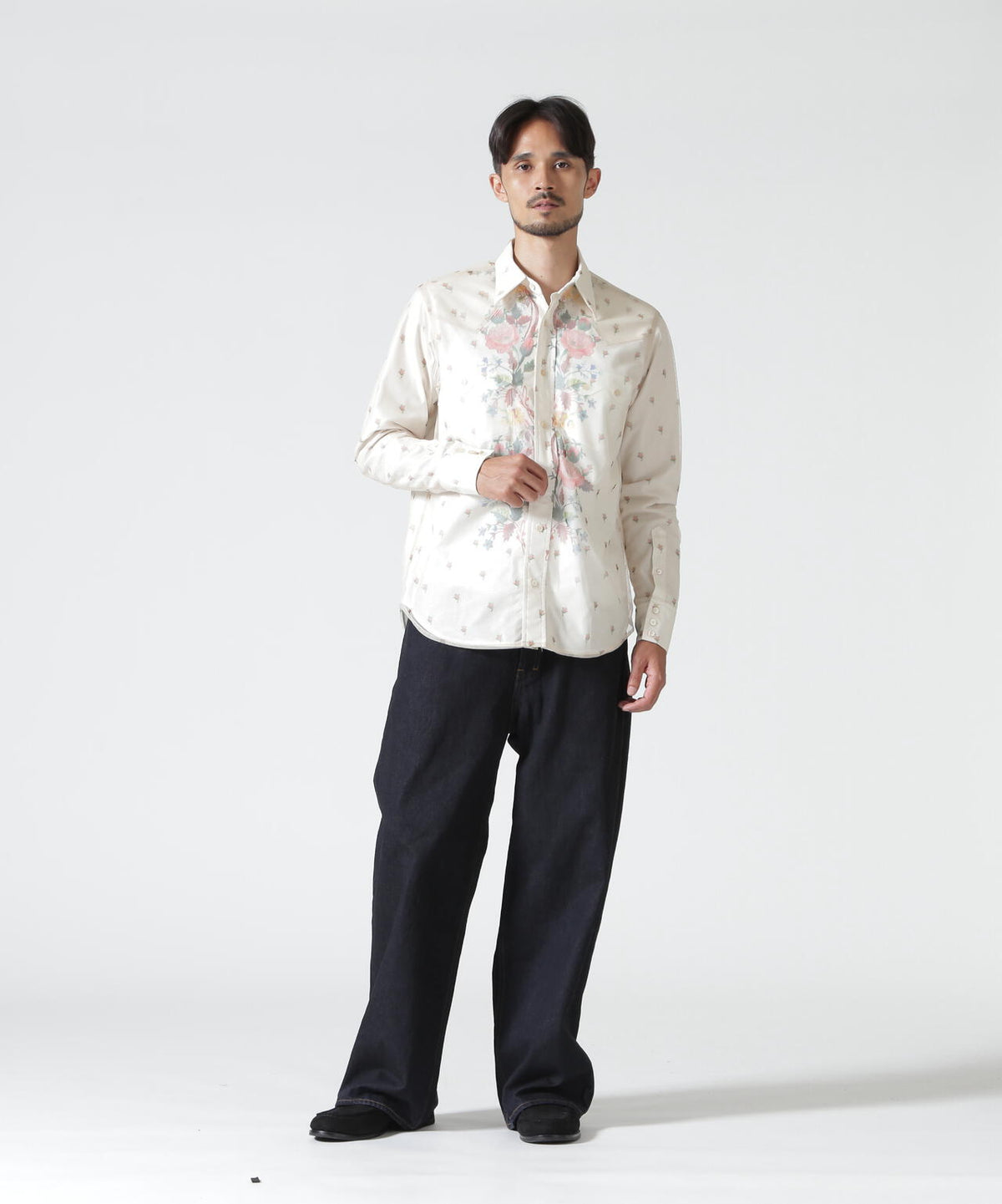 MASU/エムエーエスユー/ROCOCO LAYERED WESTERN SHIRT/M26H9SL003