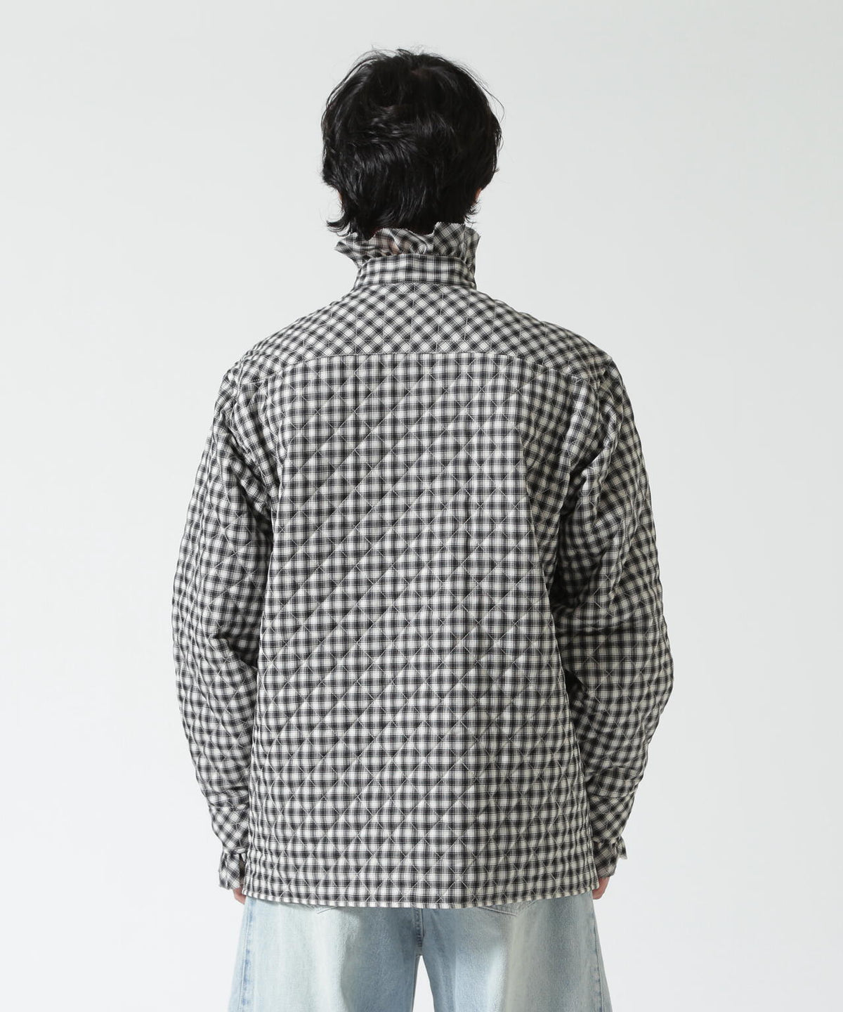 MASU/エムエーエスユー/PRINCE PUFFER PLAID SHIRT/M26H9SL004