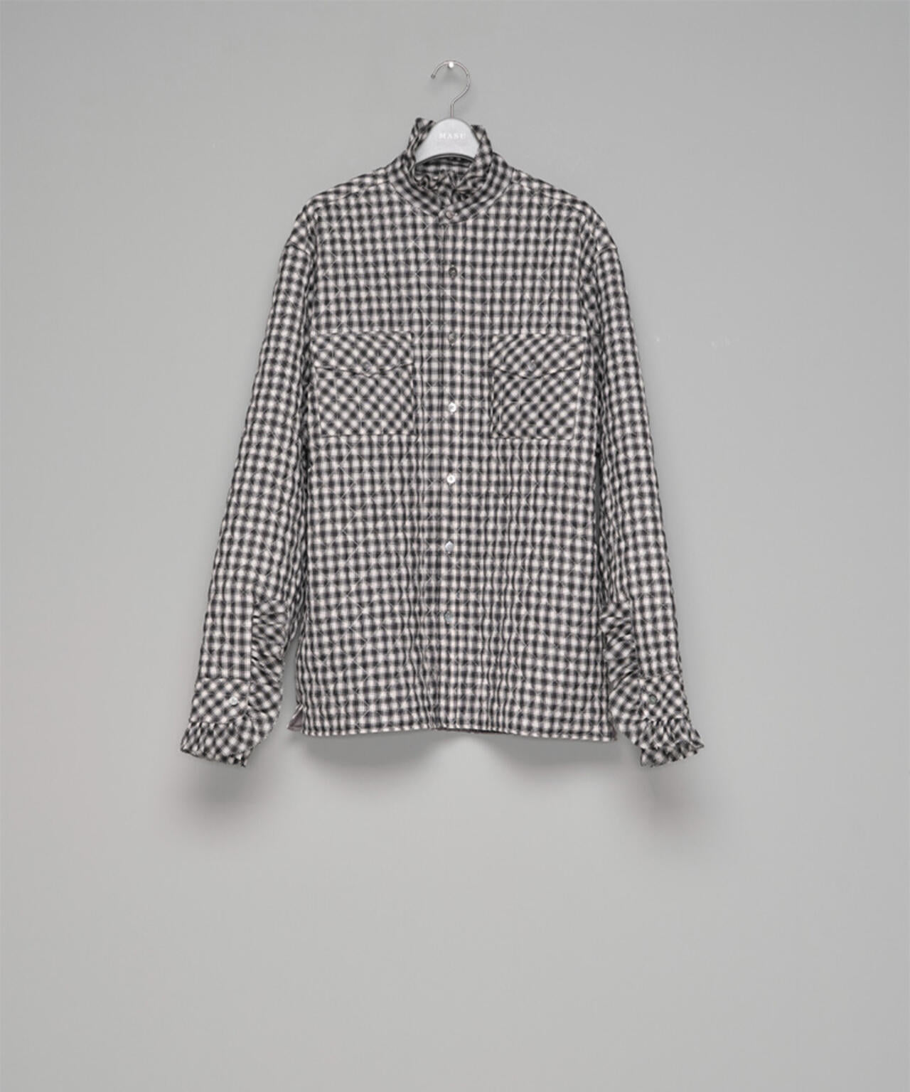 MASU/エムエーエスユー/PRINCE PUFFER PLAID SHIRT/M26H9SL004