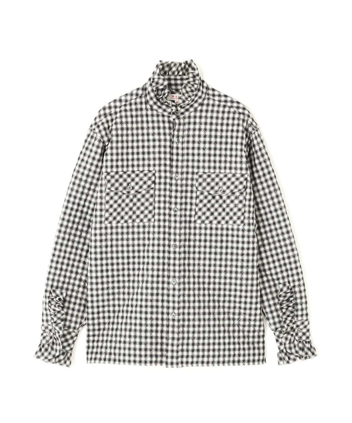MASU/エムエーエスユー/PRINCE PUFFER PLAID SHIRT/M26H9SL004