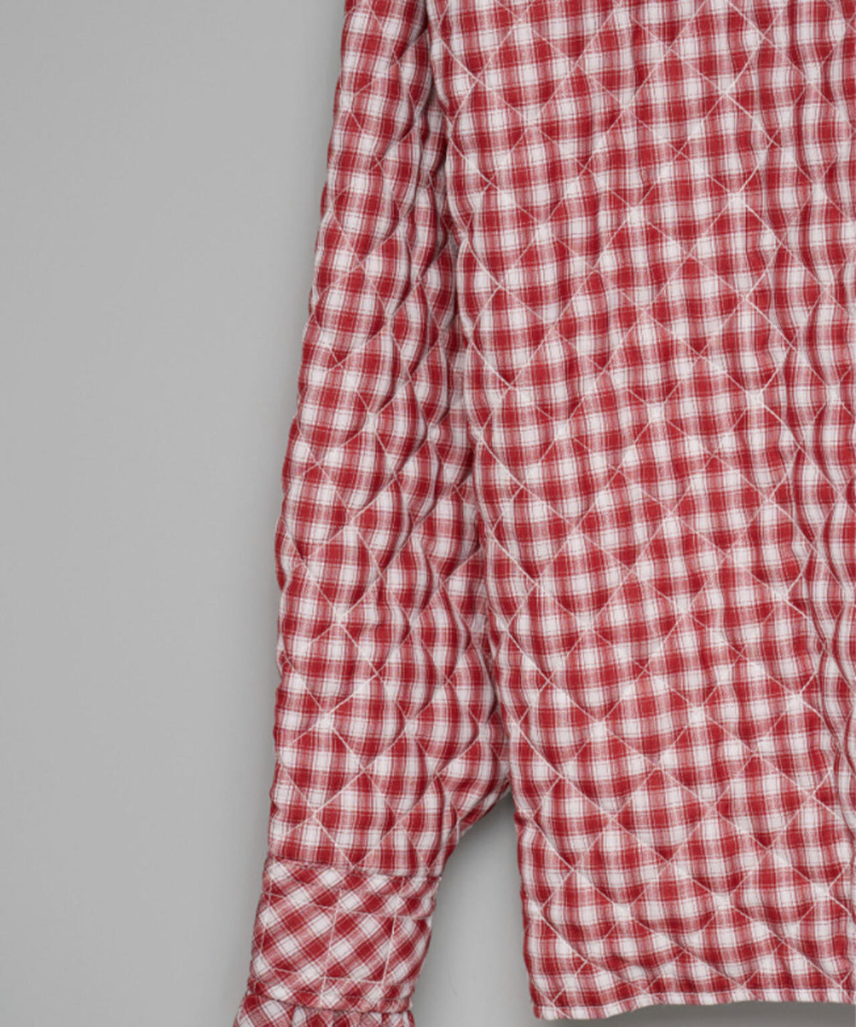 MASU/エムエーエスユー/PRINCE PUFFER PLAID SHIRT/M26H9SL004