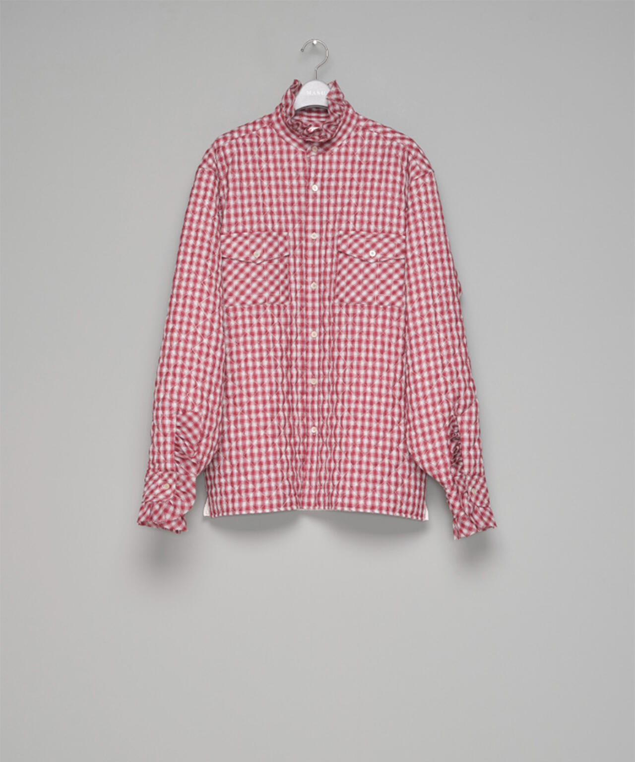 MASU/エムエーエスユー/PRINCE PUFFER PLAID SHIRT/M26H9SL004