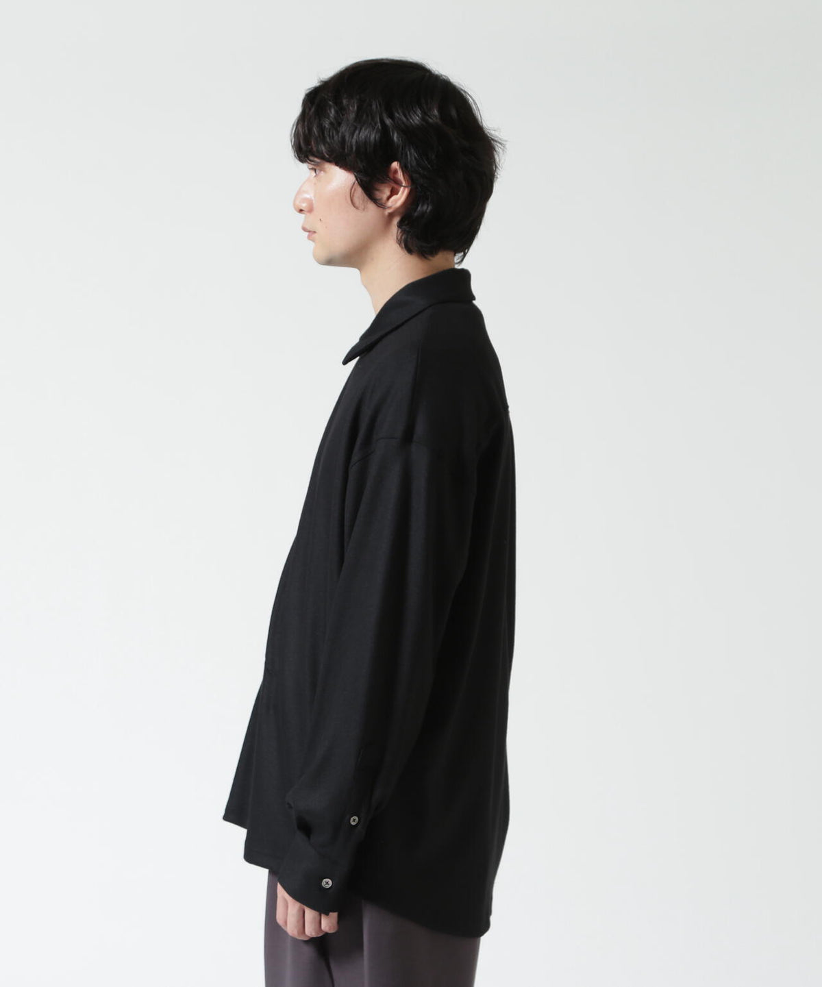 Toironier/トワロニエ/Merino Wool P/O Shirts